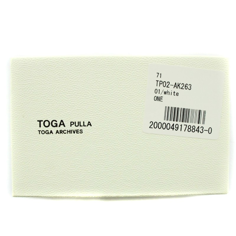 トーガ プルラ TOGA PULLA Fringe earrings イヤリング フリンジ ホースヘア シルバー アイボリー TP02-AK263 /HN33 レディース_画像7