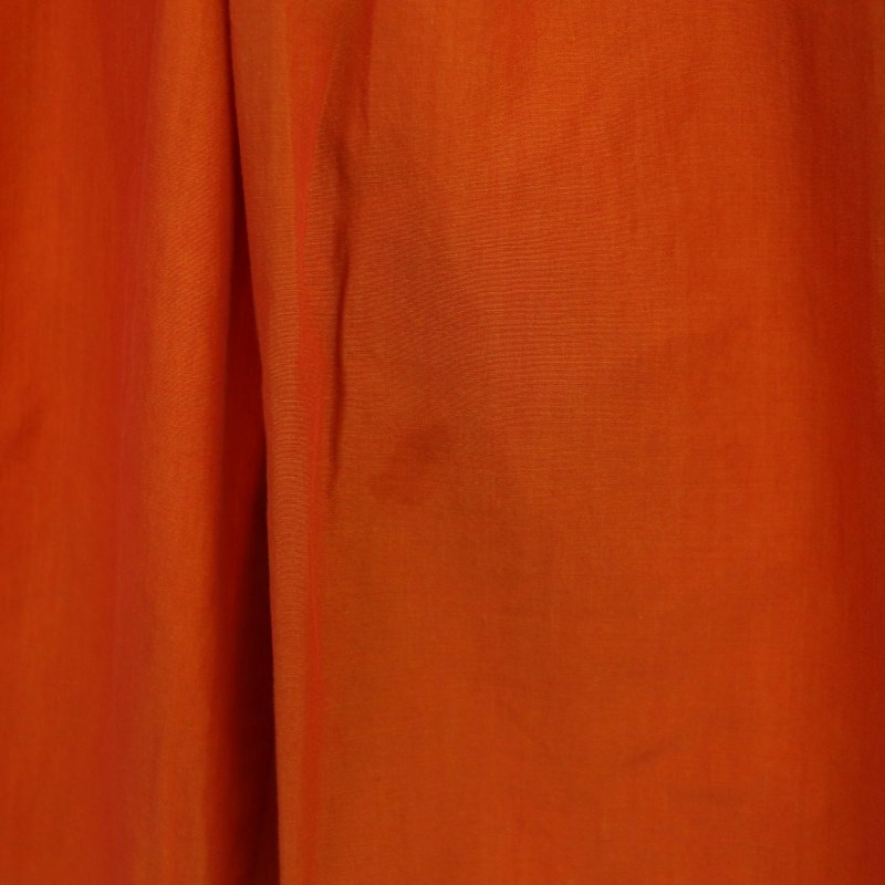イウエンマトフ AEWEN MATOPH カラータック テーパードパンツ ジッパーフライ コットン 36 オレンジ /NR ■OS レディース_画像6