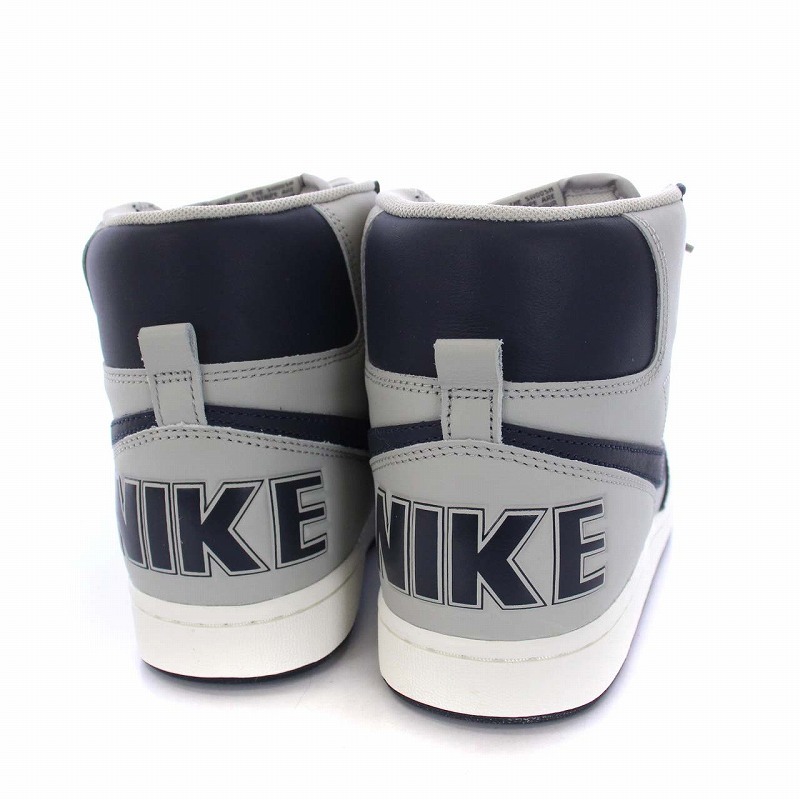 ナイキ NIKE Terminator High Georgetown/Granite and Dark Obsidian(2022) スニーカー US9 27cm FB1832-001 /KH メンズ_画像3