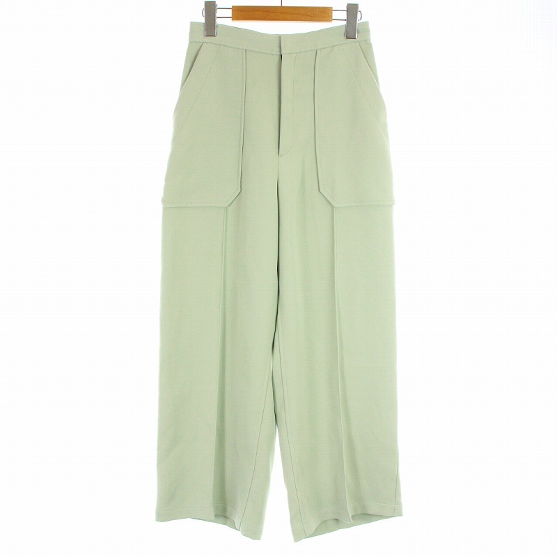  Attachment ATTACHMENT M M M/M PANTS широкий брюки Zip fly 1 S зеленый зеленый LP92-605 /KU женский 