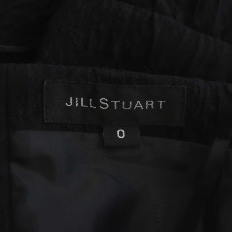  Jill Stuart JILL STUART 22AWjiji Jaguar do One-piece Cami dress long total pattern 0 black black /CX #OS lady's 