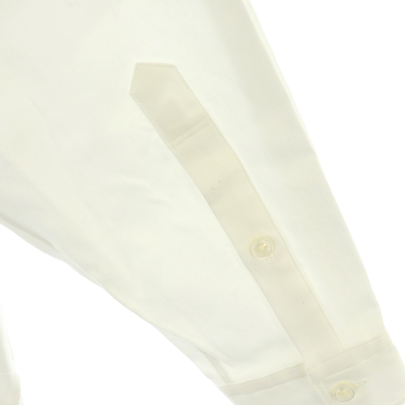 レリル lelill 長袖コットンシャツ 長袖 胸ポケット 36 白 ホワイト /NR ■OS レディース_画像7