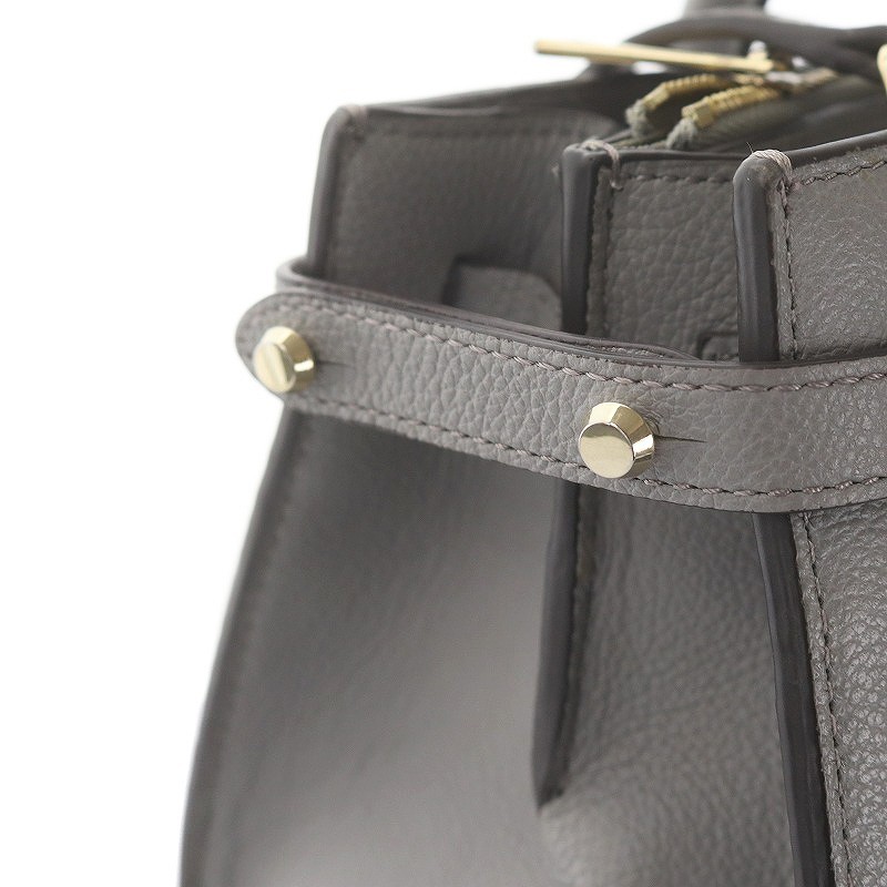 早い者勝ち S PIN FURLA フルラ ハンドバッグ レディース /WM グレー