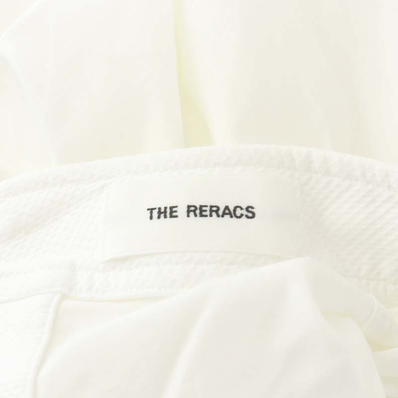 ザ リラクス THE RERACS PLACKET SHORT SLEEVE SHIRTS シャツ ブラウス 半袖 36 S 白 ホワイト 21SS-REBL-259L_画像4