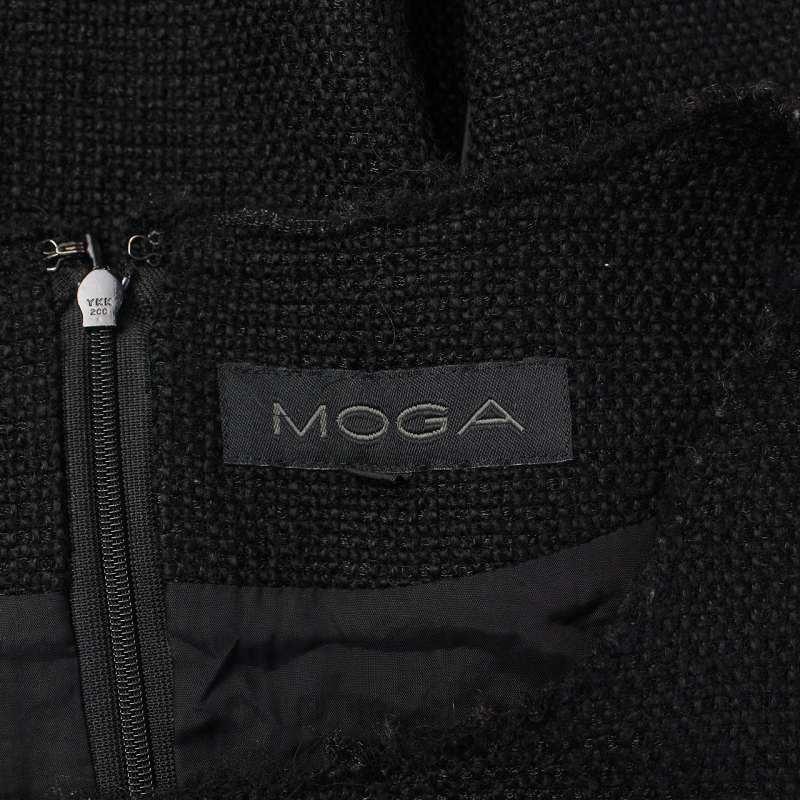  Moga MOGA One-piece mi leak long wool no sleeve 2 M black black /AT3 lady's 