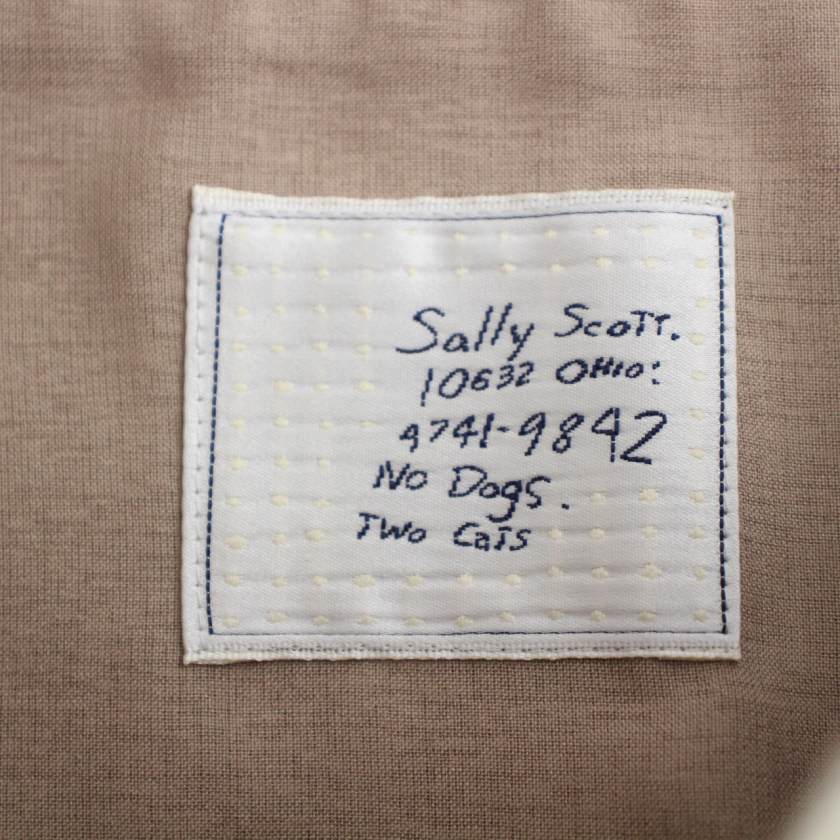 サリースコット Sally Scott フレアスカート ひざ丈 総柄 7 S 茶 ブラウン /BM レディース_画像3