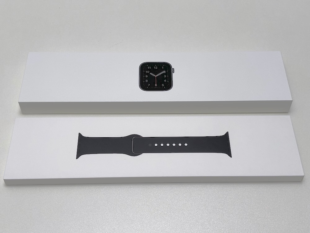 保証書付】 ☆Apple Watch 中古 アルミニウムケースとブラックスポーツ