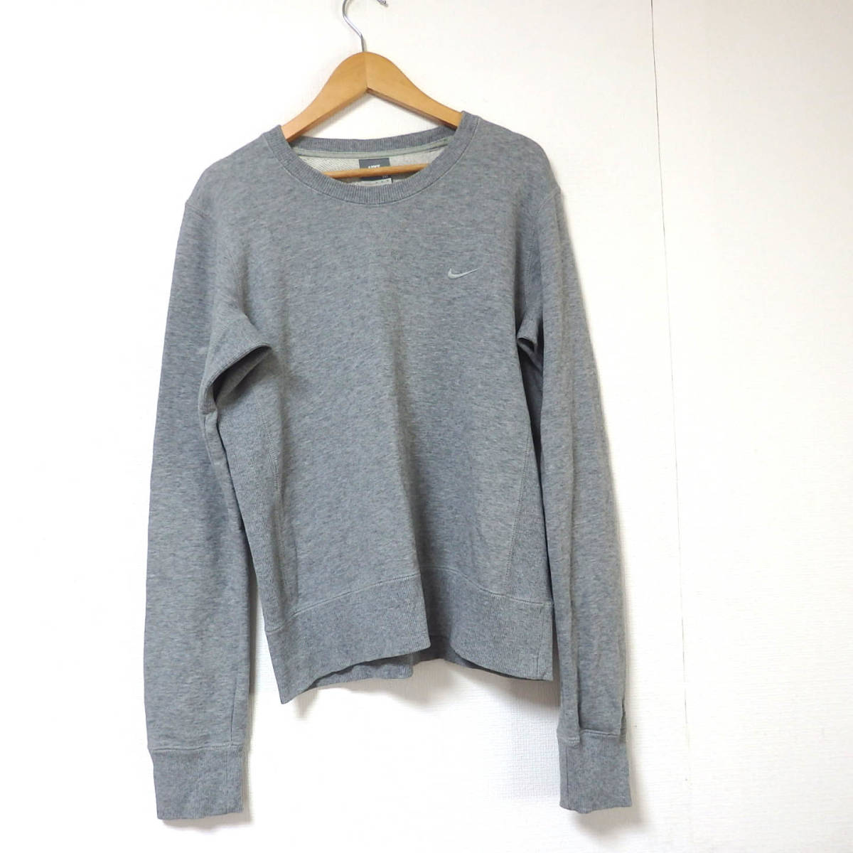 ナイキスウェットトレーナー/グレー WOMEN'S レディース Mサイズ NIKE