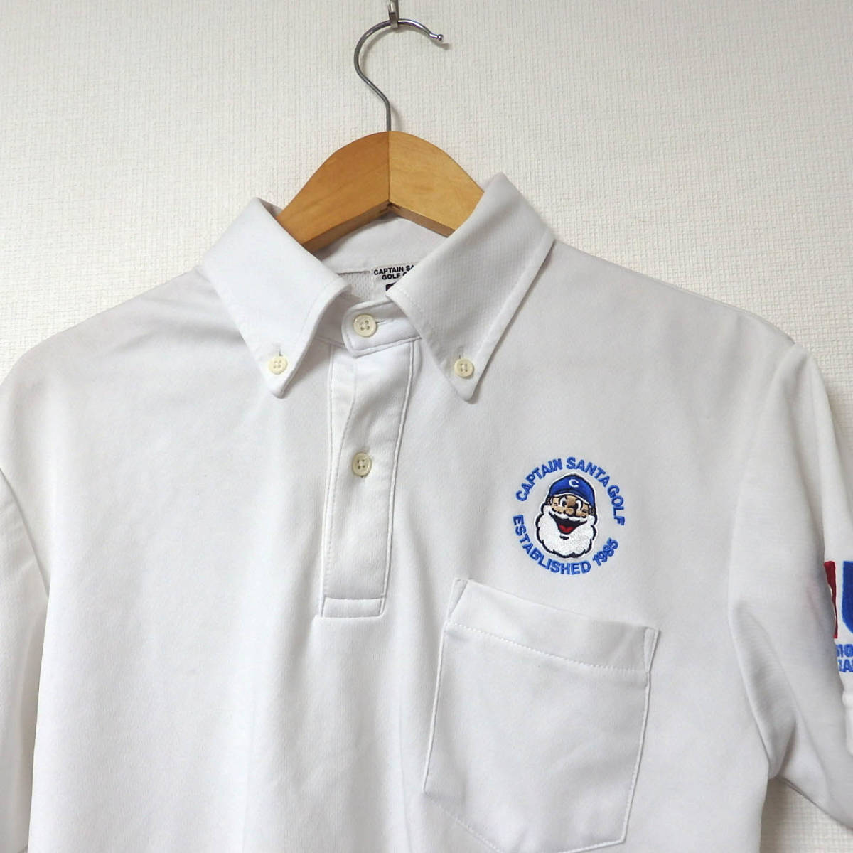 [ бесплатная доставка ] Captain Santa рубашка-поло 2 шт. комплект / Golf спорт Polo XS размер Kids женский 