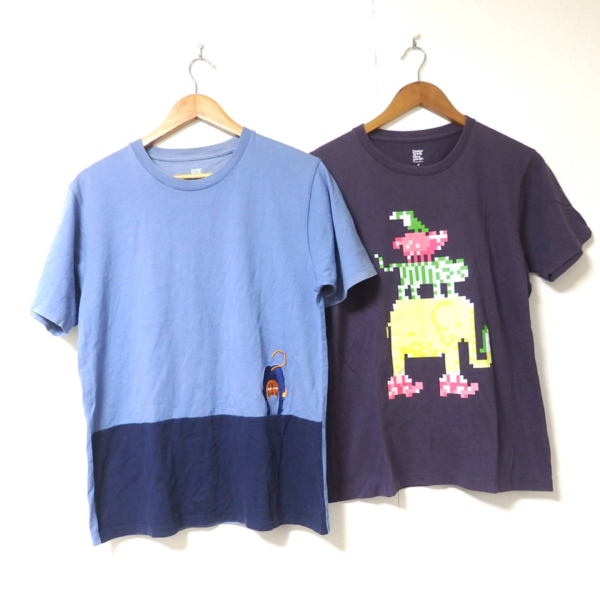 【送料無料】グラニフTシャツ２枚セット/Mサイズ　メンズ　Design Tshirts Store graniph