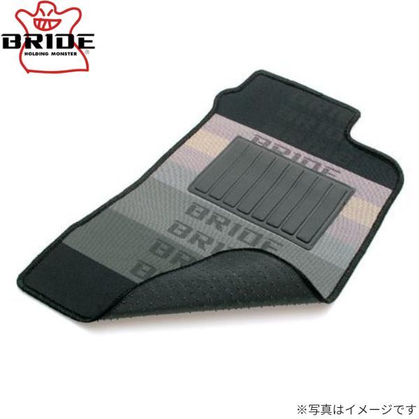 ブリッド フロアマット スバル インプレッサインプレッサWRX GRB/GVF H19/10月以降 フロントのみ BRIDE ドレスアップフロアマット FF012F_画像1