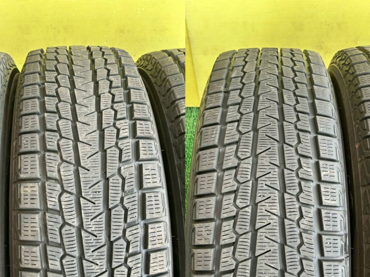 215/70R16 2019年スダットレス ヨコハマice GUARD GO75 タイヤアルミセット　5穴 PCD114.3 ET+48 16×6.5J ハブ73mm_画像6