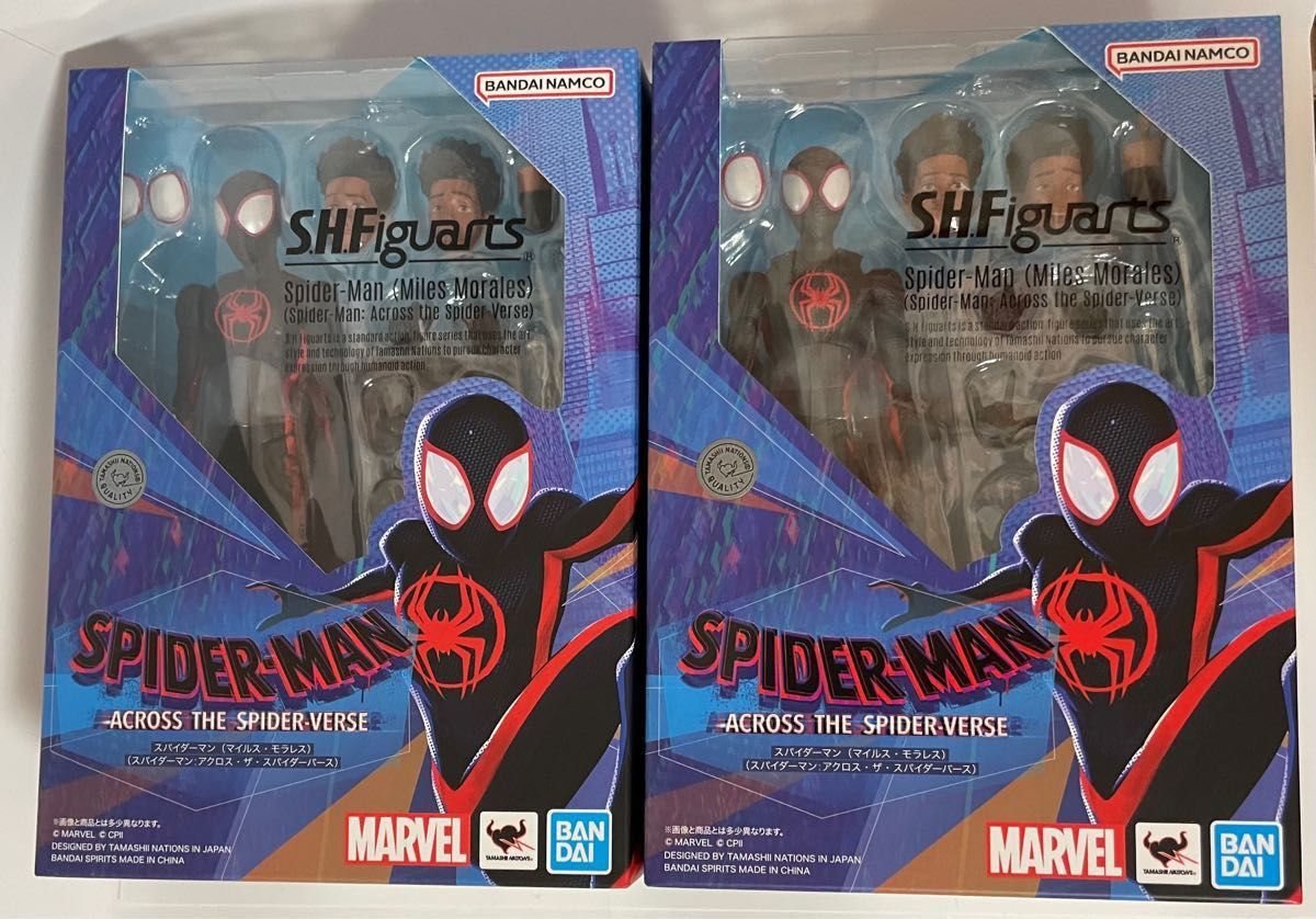 スパイダーバース S H フィギュアーツ マイルスモラレス 2点 Yahoo