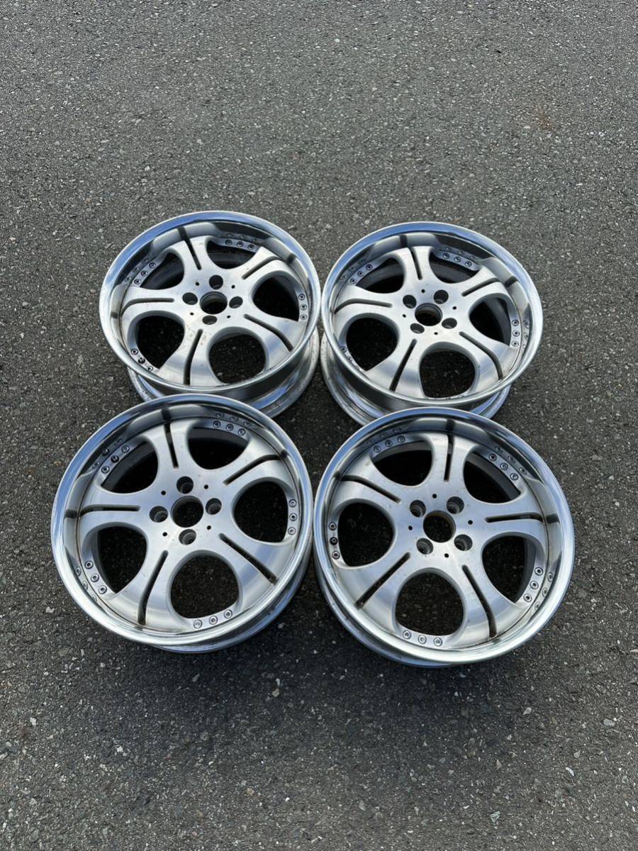 WORKユーロライン 17インチ7J 4穴PCD 100 オフセット35 中古 WORKユーロライン 17インチ7J 4穴PCD 100 オフセット35 中古