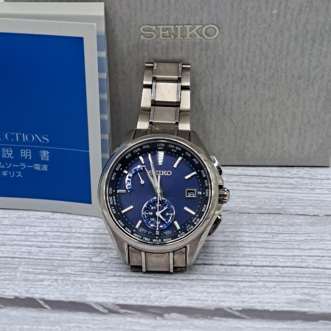 2022正規激安】 SEIKO 158s セイコー ※中古 腕時計 ソーラー SAGA093