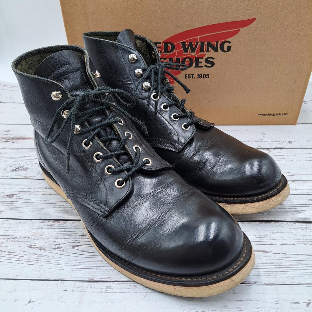 リアル RED WING レッドウィング【28】ワークブーツ 8165 黒 10インチ