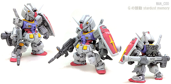 FW GUNDAM CONVERGE RX-78-2 ガンダム コンバージ 塗装 改造