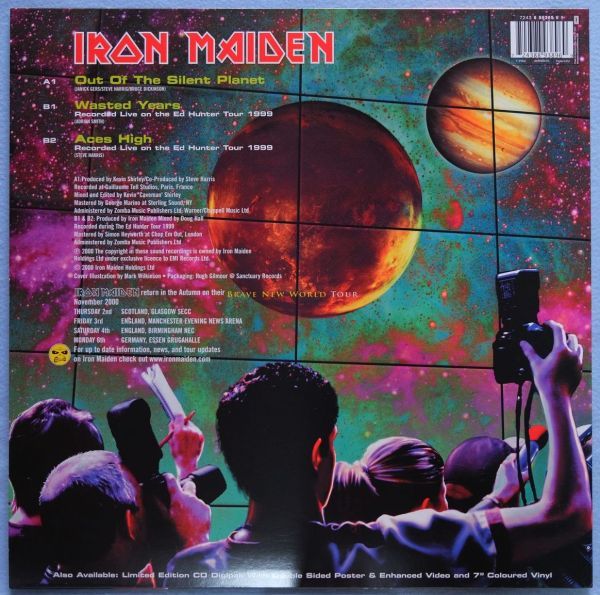 Iron Maiden - Out Of The Silent Planet 8893896 Picture Disc 12” 輸入盤 ピクチャー盤 Numbered 18530_画像2