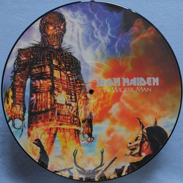 Iron Maiden - The Wicker Man 7243 8 88687 6 1 Picture Disc 12” 輸入盤 ピクチャー盤_画像3