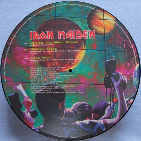 Iron Maiden - Out Of The Silent Planet 8893896 Picture Disc 12” 輸入盤 ピクチャー盤 Numbered 18530_画像5