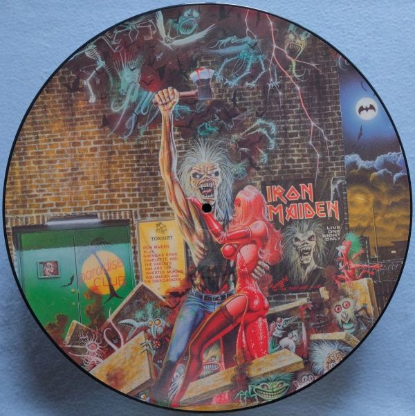 Iron Maiden - Bring Your Daughter...To The Slaughter 12 EMPD 171 Picture Disc 12” 輸入盤 ピクチャー盤_画像3