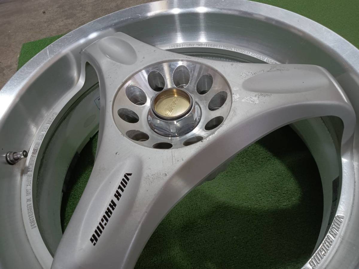 【RAYS/VOLKRACING C-ULTRA】17×7.00JJ ET44 5H/100 ４本セット！の画像8