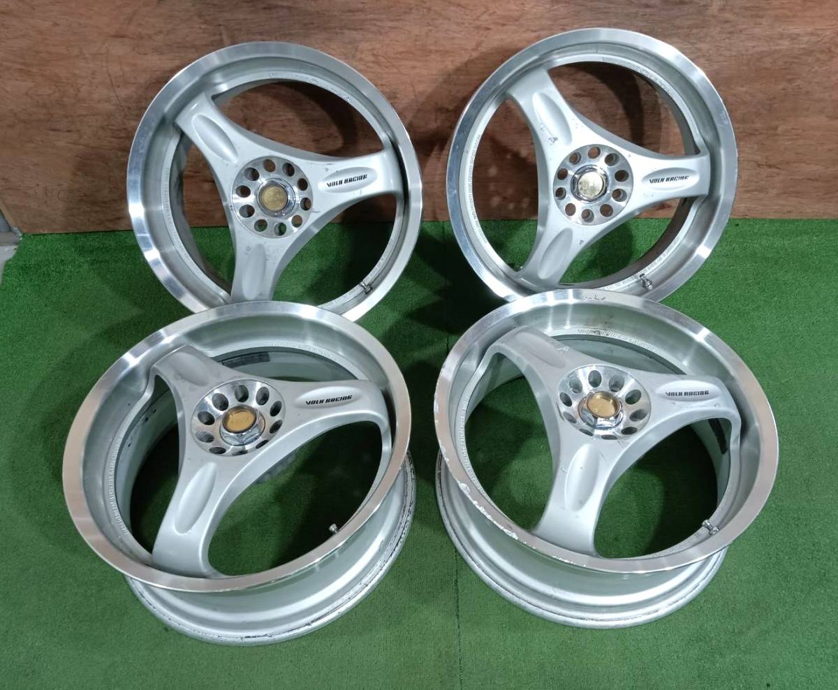 【RAYS/VOLKRACING C-ULTRA】17×7.00JJ ET44 5H/100 ４本セット！の画像1