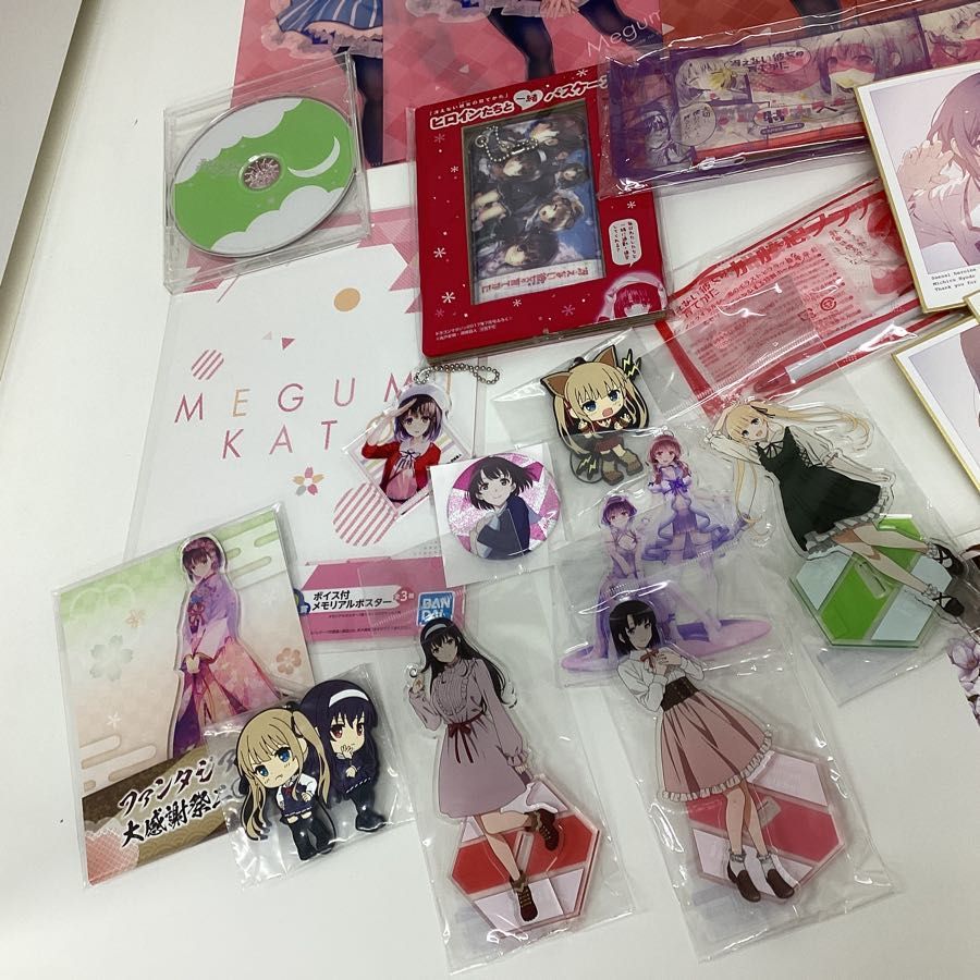 現状】冴えない彼女の育てかた グッズ まとめ売り フィギュア アクスタ