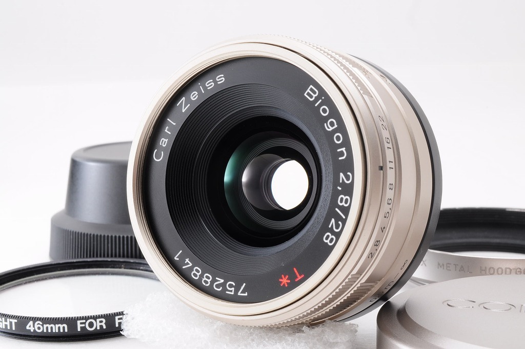 Contax コンタックス Carl Zeiss Biogon T 28mm F2.8 AF Lens レンズ