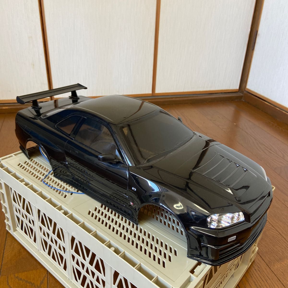 タミヤスペアボディ ニスモR34GT-R Zチューン 完成品 ラジコン タミヤスペアボディ ニスモR34GT-R Zチューン 完成品 ラジコン