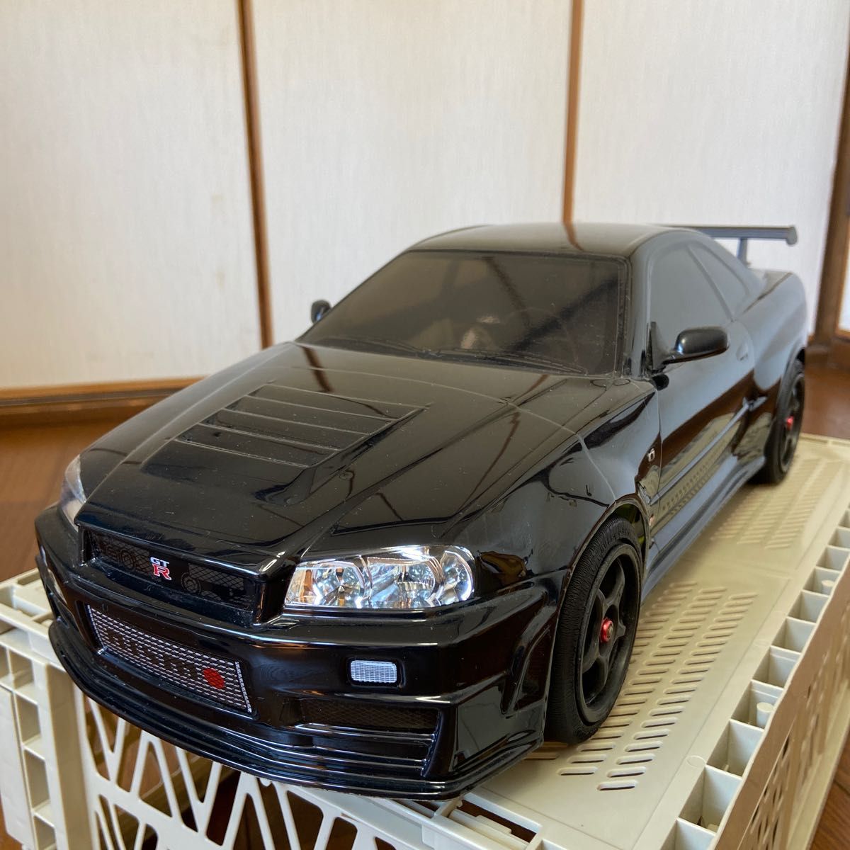タミヤスペアボディ ニスモR34GT-R Zチューン 完成品 ラジコン タミヤスペアボディ ニスモR34GT-R Zチューン 完成品 ラジコン