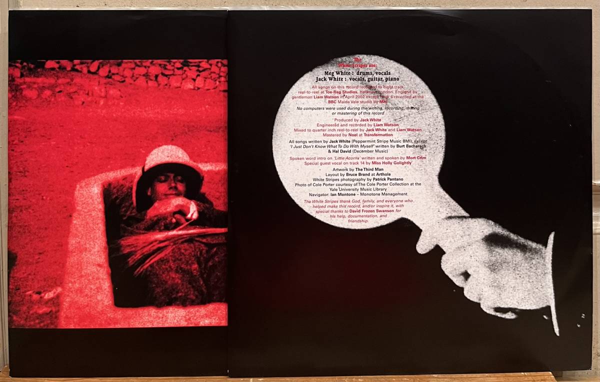 ◇希少!アナログ盤2LP◇The White Stripes ザ・ホワイト・ストライプス / Elephant TMR200 00年代ガレージ・ロック US盤_画像6