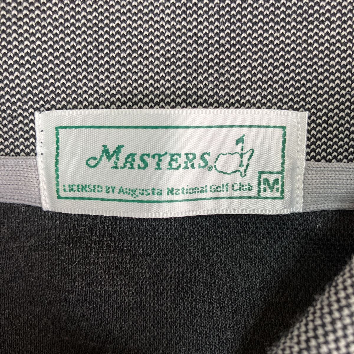 MASTERS マスターズ 長袖 ポロシャツ メンズ M 黒 ブラック カジュアル スポーツ トレーニング golf ゴルフ シンプル ウェア ワンポイント_画像7