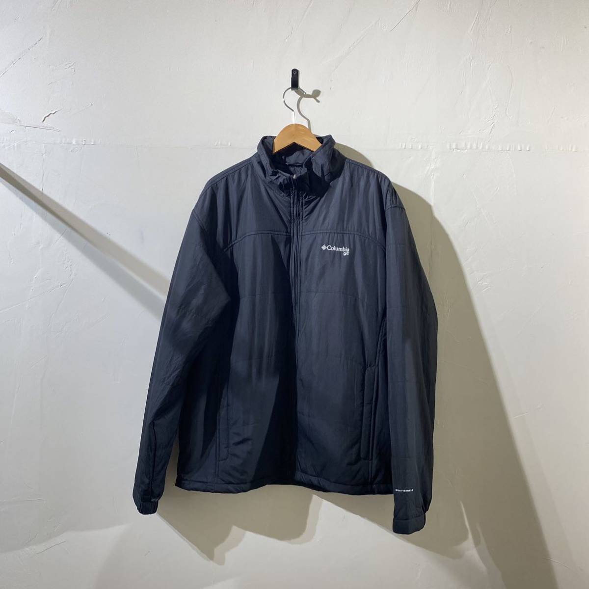 old Columbia GRT black nylon fishing jacket 古着 ナイロンジャケット コロンビア フィッシングジャケット 90s 00s