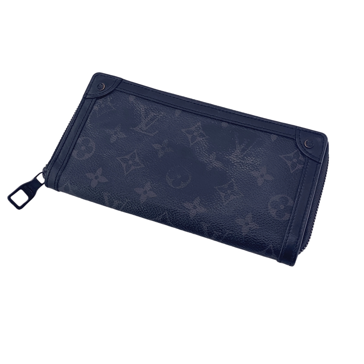 【中古】 LOUIS VUITTON ルイ・ヴィトン メンズ財布 トランク・ジッピーウォレット モノグラム・エクリプス 22047563 NT