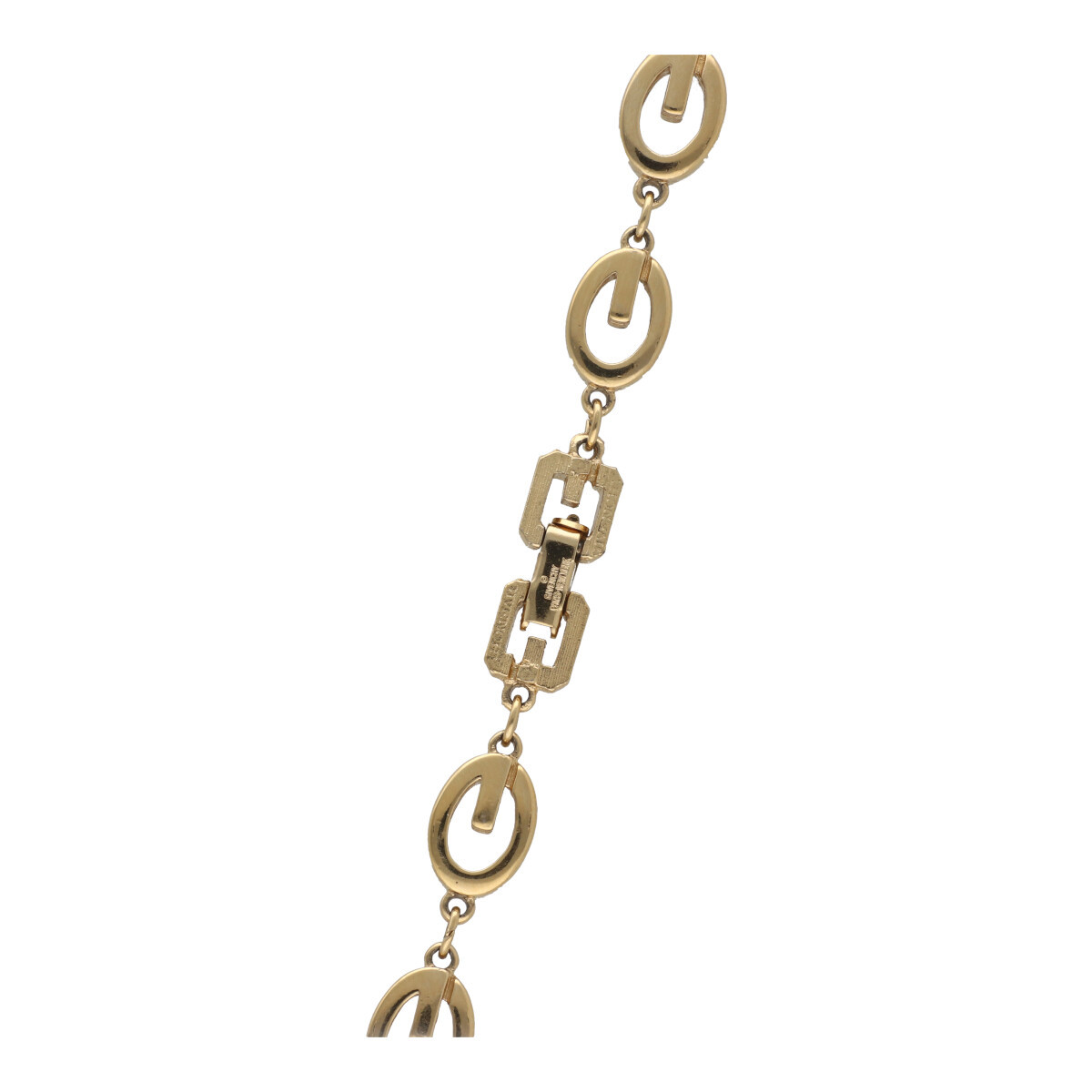 【中古】 Givenchy ジバンシィ Gロゴ ネックレス ゴールド チェーン チョーカー 23031618 DS_画像9