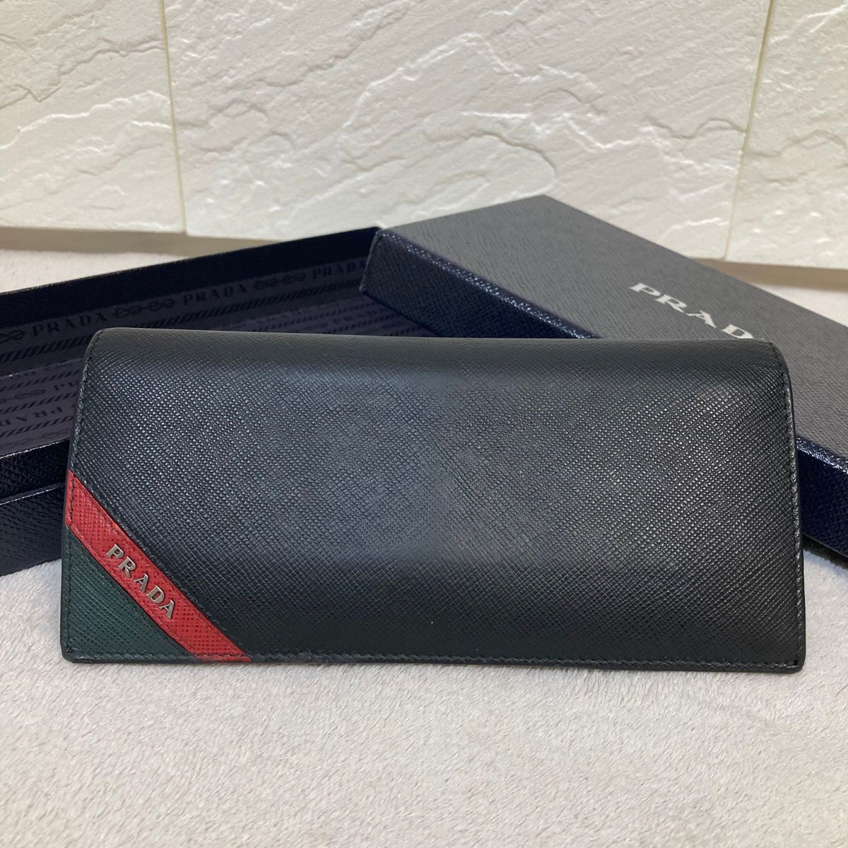 美品 PRADA サフィアーノ コインケース 長財布 カードケース|Yahoo