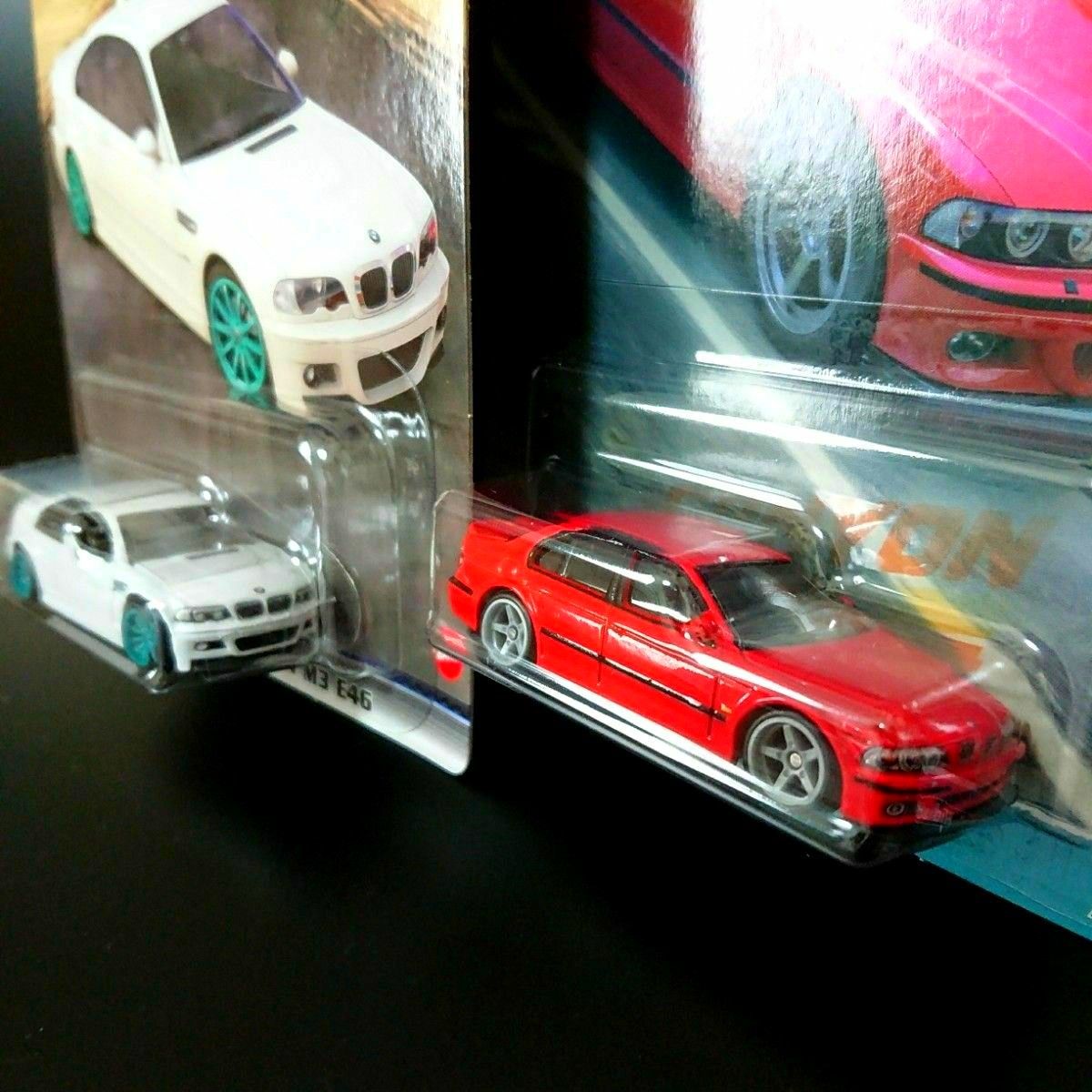 ホットウィール  BMW E39 M5＆E46 M3クーペ 2台セット