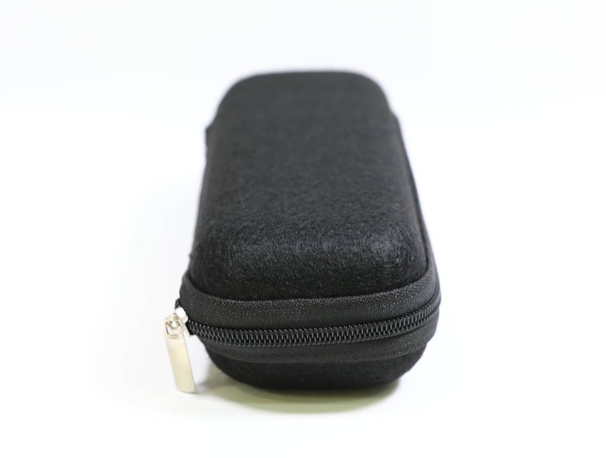  new goods * semi hard SURE 2095-01 glasses case * black recycle material GRS light weight 