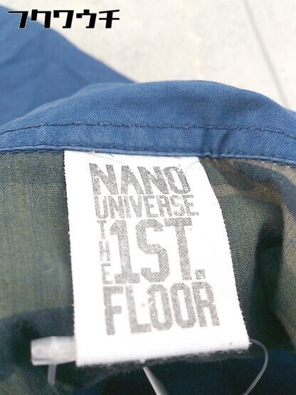 nano universe ナノユニバース 長袖 シャツ サイズS （古着）_画像5