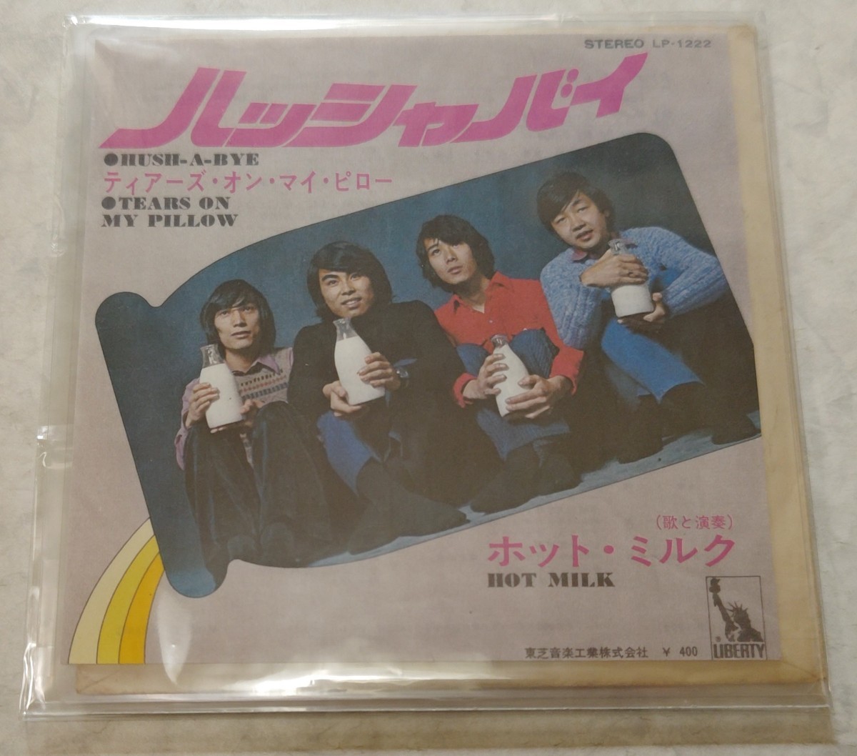 臺紙及びビニールで保管されてました。