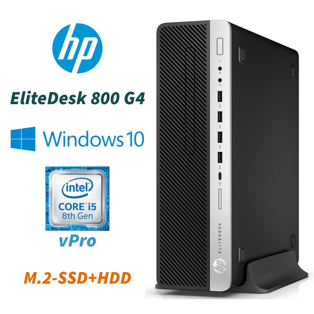 注目ショップ・ブランドのギフト 【HP EliteDesk 16GB / HDD1TB + M.2