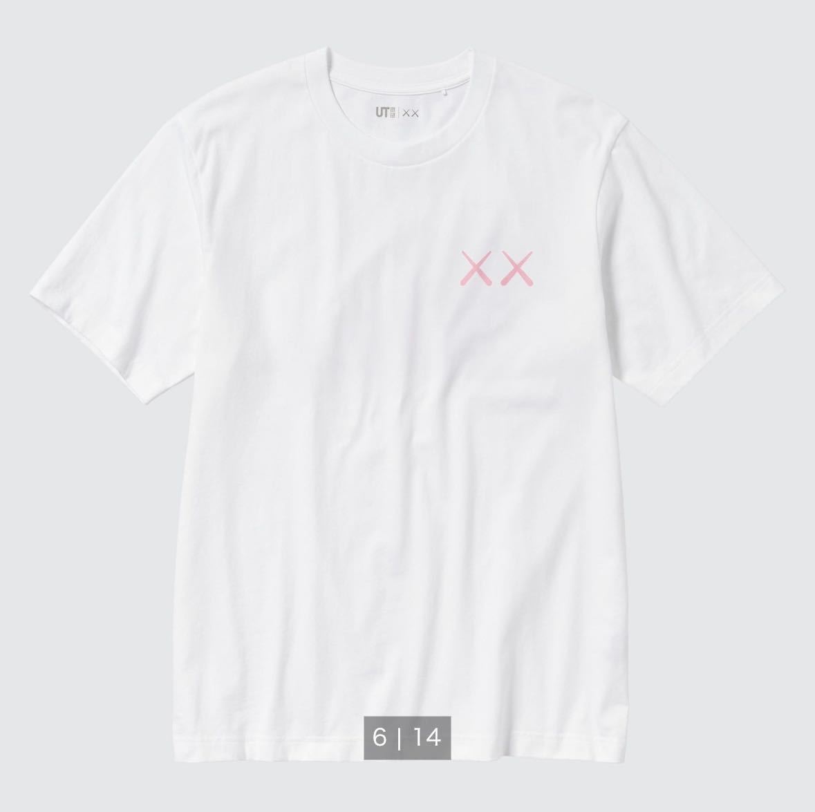 送込 XXL 未使用 未開封 UNIQLO KAWS WHITE ユニクロ カウズ UT グラフィックTシャツ 半袖 UTコレクション ホワイト 白 コラボ レア 2XL 3L