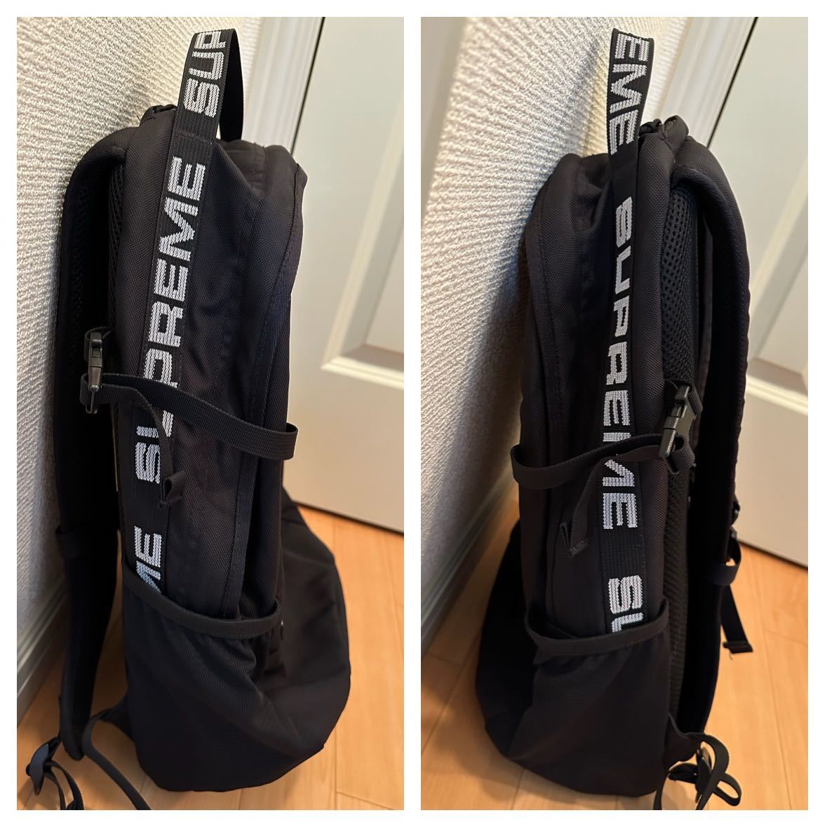 Supreme Backpack Black 18SS シュプリーム バックパック リュック バッグ バック かばん ブラック 黒 中古