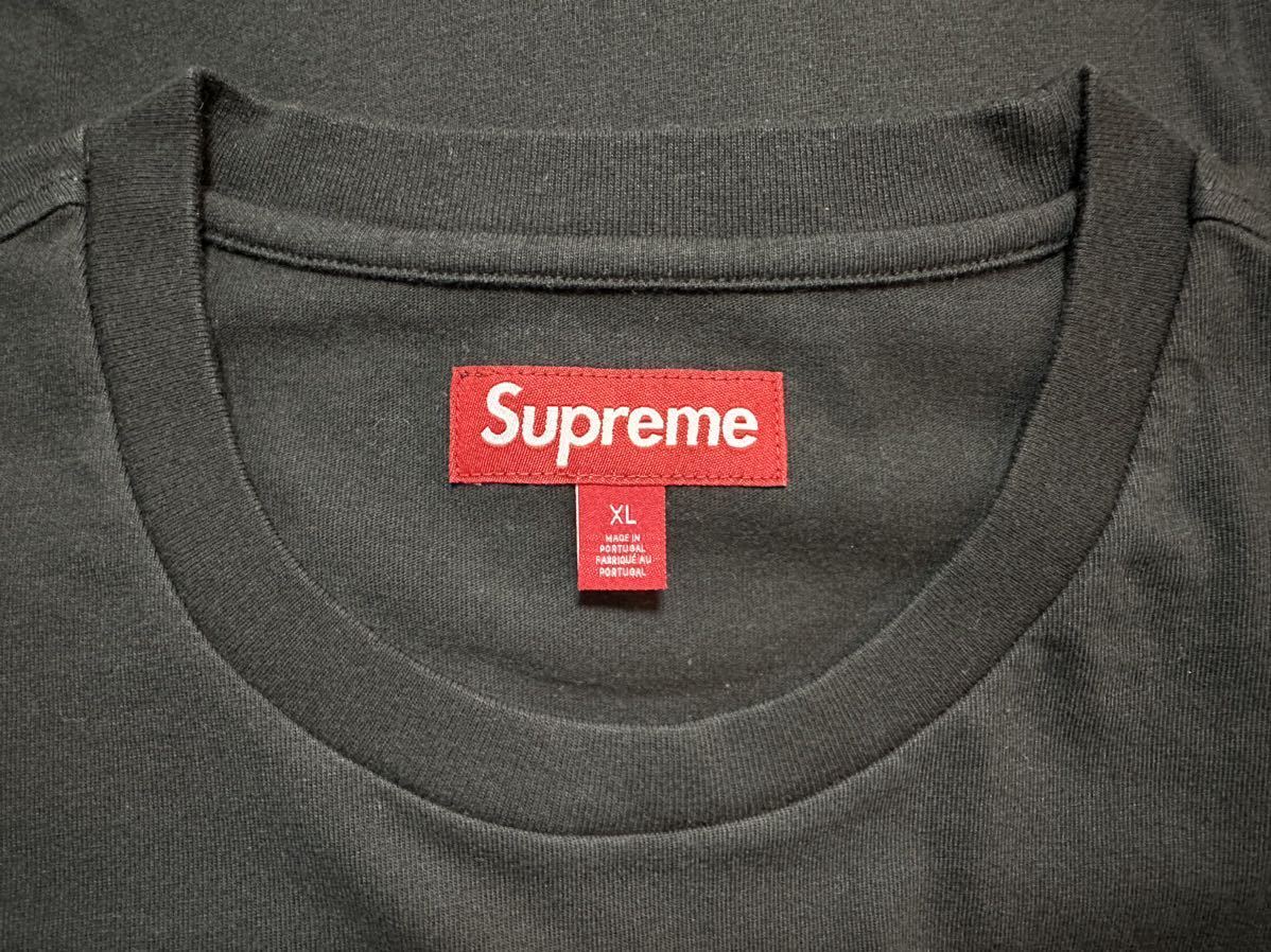 XL Supreme Small Box Logo Tee #A Black XLarge シュプリーム スモール ボックスロゴ ボックス ロゴ  Tシャツ 半袖 ブラック 黒 23FW