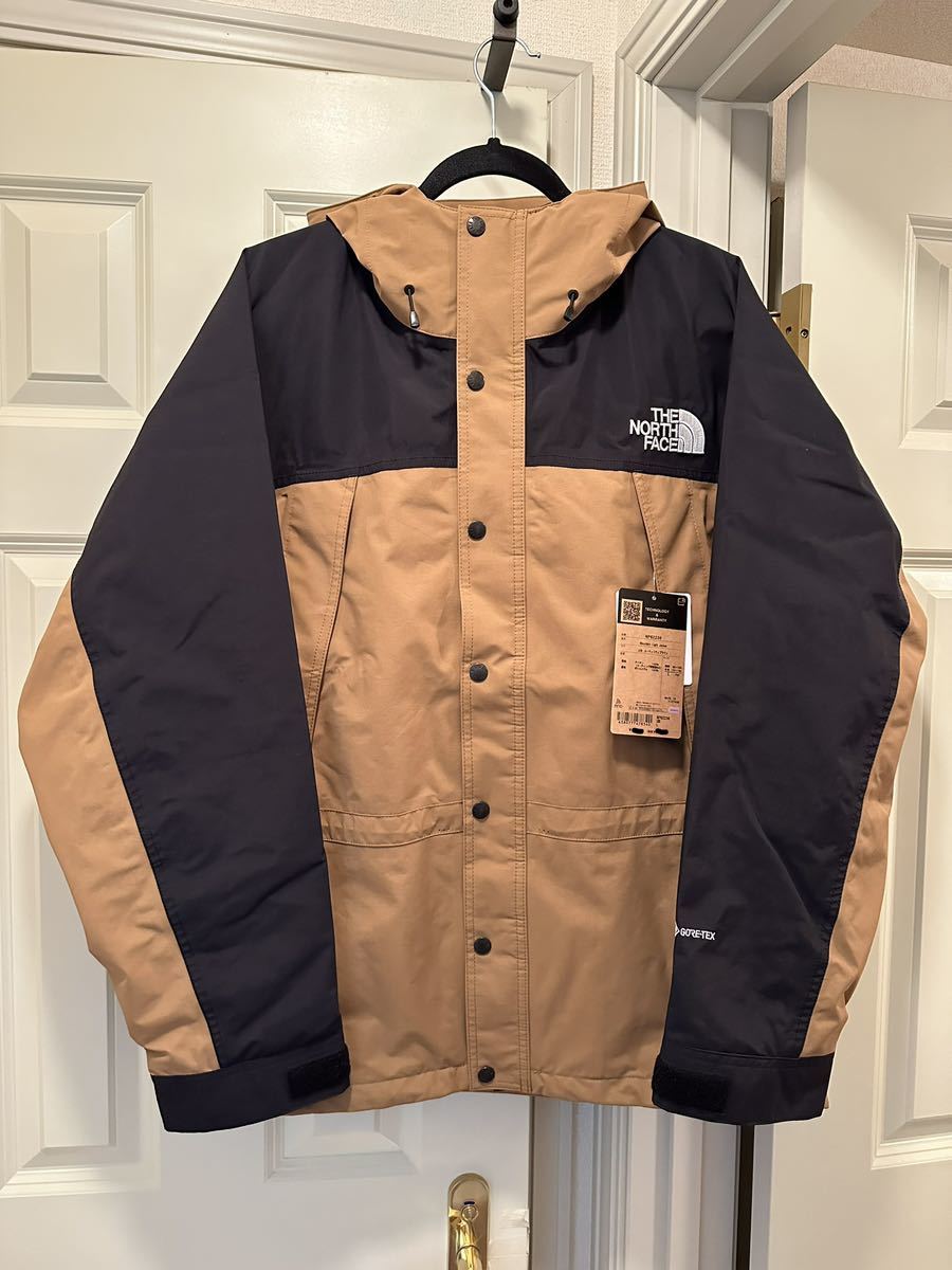 L 未使用 The North Face Mountain Light Jacket UB ノースフェイス マウンテンライトジャケット ユーティリティブラウン 茶色 NP62236