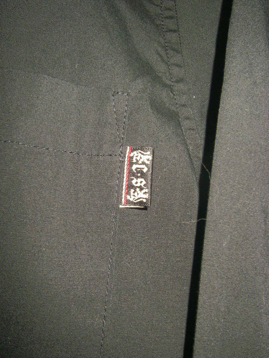 クールスキャット 黒 ブラック ボタンダウン シャツ ボタンダウンシャツ 2 ストレッチ ( S M ベンシャーマン MERC 666 モッズ スキンズの画像2