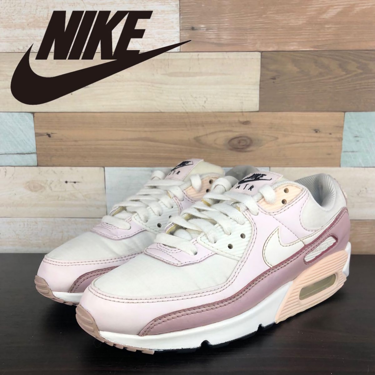 期間限定特別価格 AIR NIKE MAX 24.5cm CV8819-100 L02858 白 ピンク