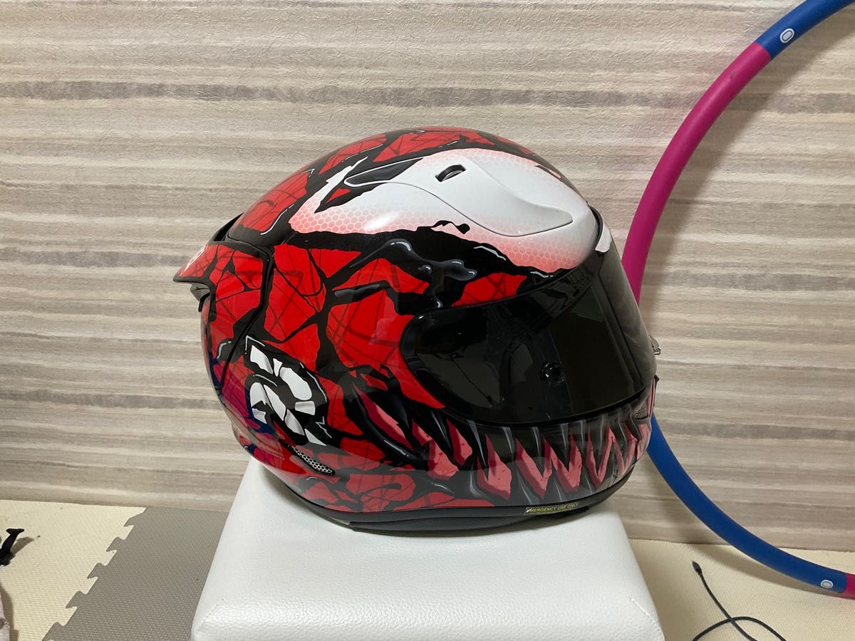 HJCカーネイジモデルヘルメット(定価58000円+インカム(定価10000円)
