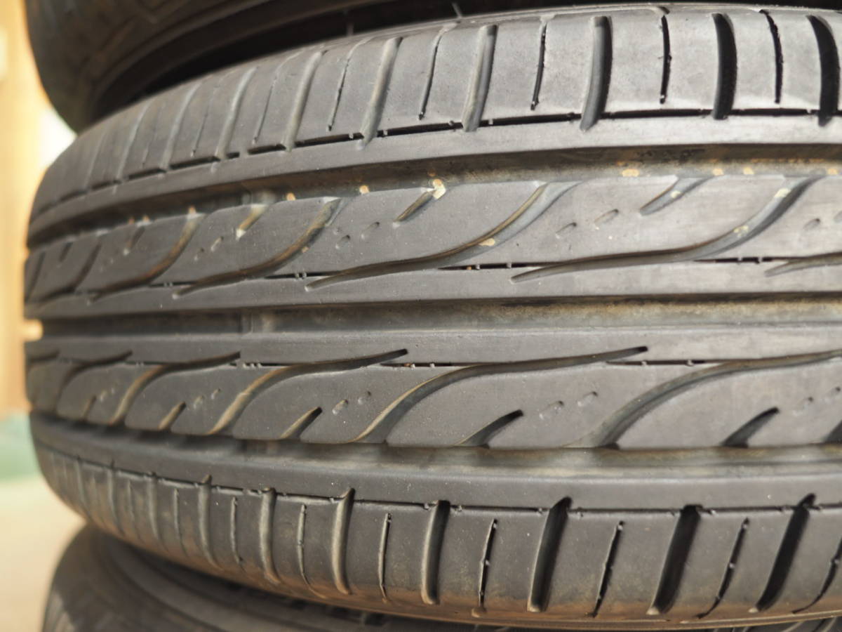 L897　送料無料　WEDS　5.5Jx14 +42 PCD100 4穴　175/65R14　4本9分山　TIRO　アルミホイール　ヴィッツ　フィット　キューブ　パッソ_画像8